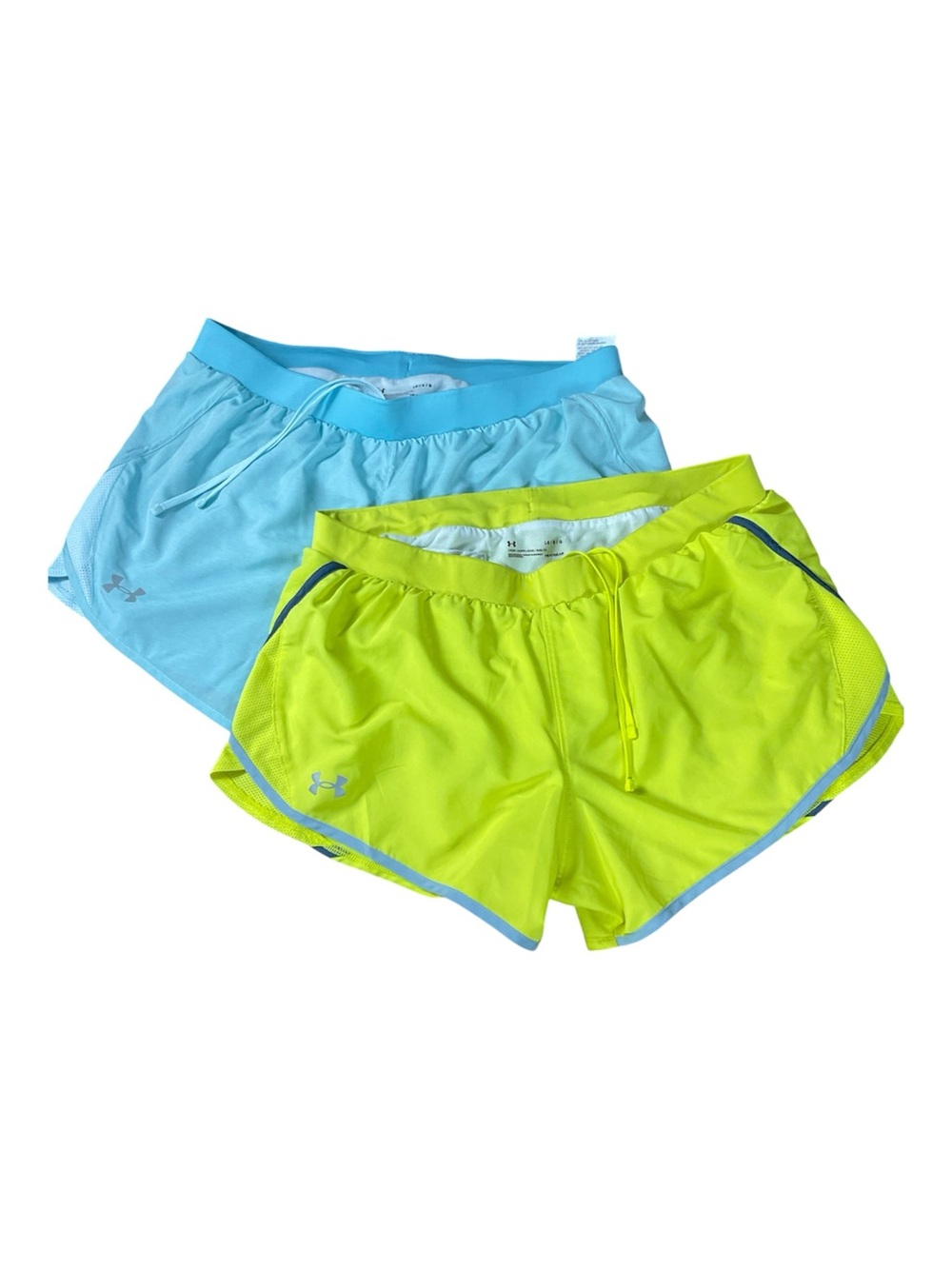 Bundle 2 Under Armour Fly-By 2.0 Running Shorts Activewear Size Large